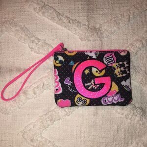Justice Emoji Monogram “G” Coin Wallet
